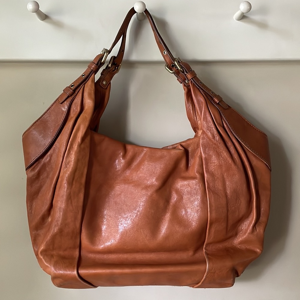 Kooba brown leather handbag